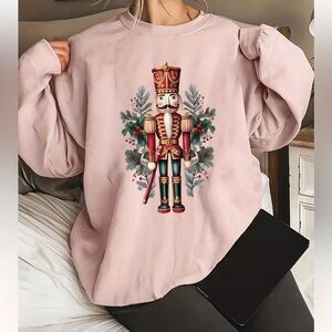 NWOT Nutcracker Printed Graphic Sweatshirt, XL